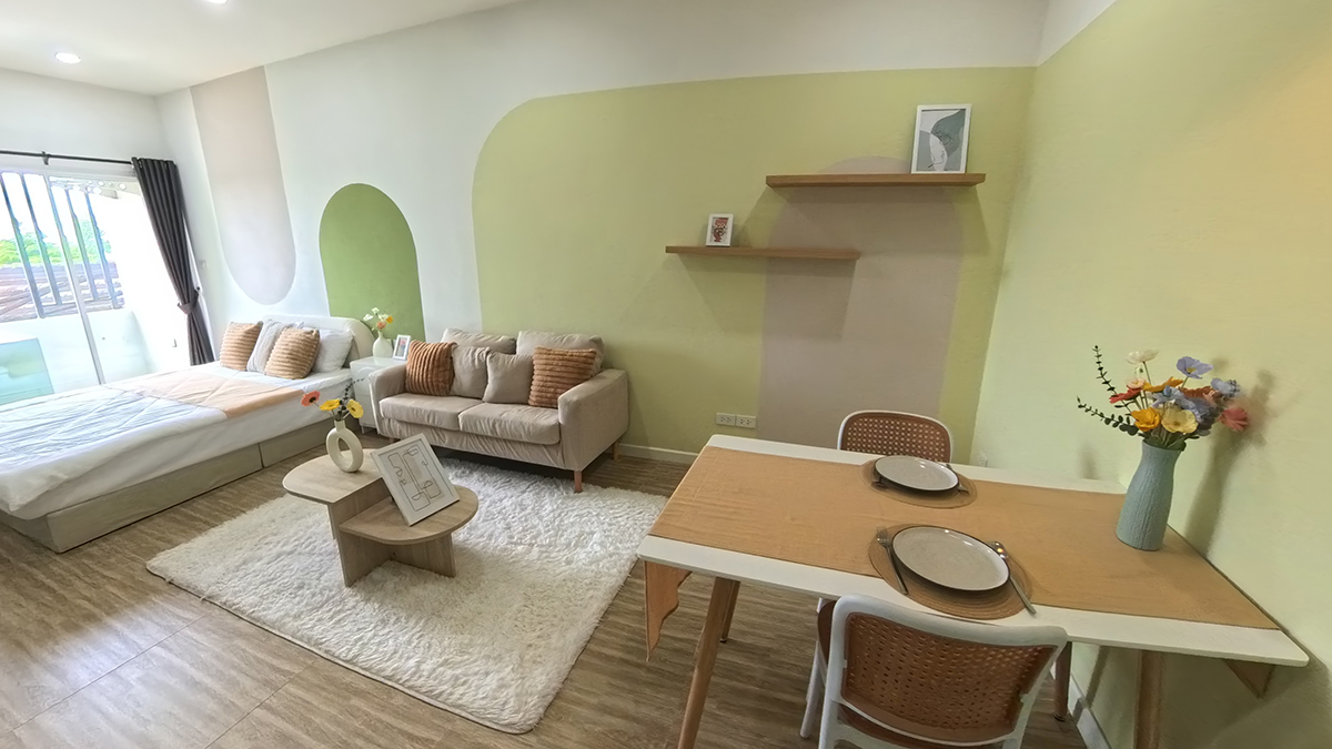 รูปห้องสตูดิโอ 31 ตารางเมตร